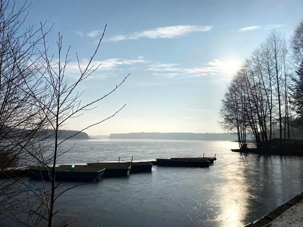 Ferienhaus Direkt Am See Uckermark Темплин Экстерьер фото